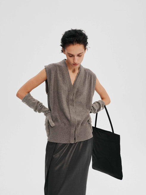 Chalktone Knit Vest